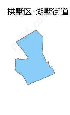 湖墅街道边界地图