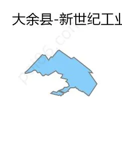 新世纪工业园边界地图