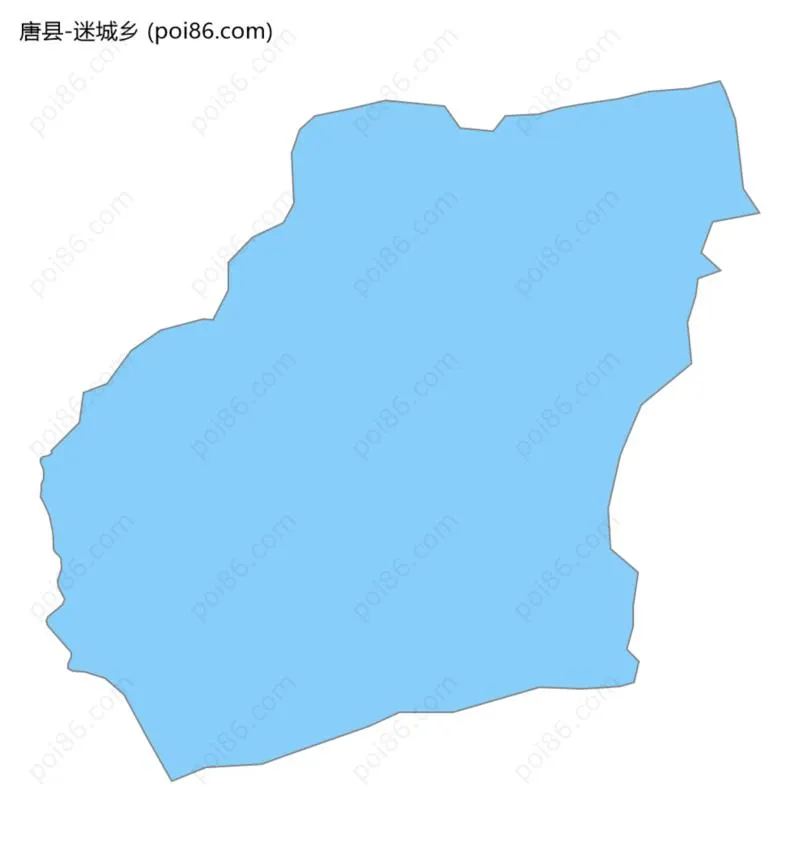 迷城乡边界地图