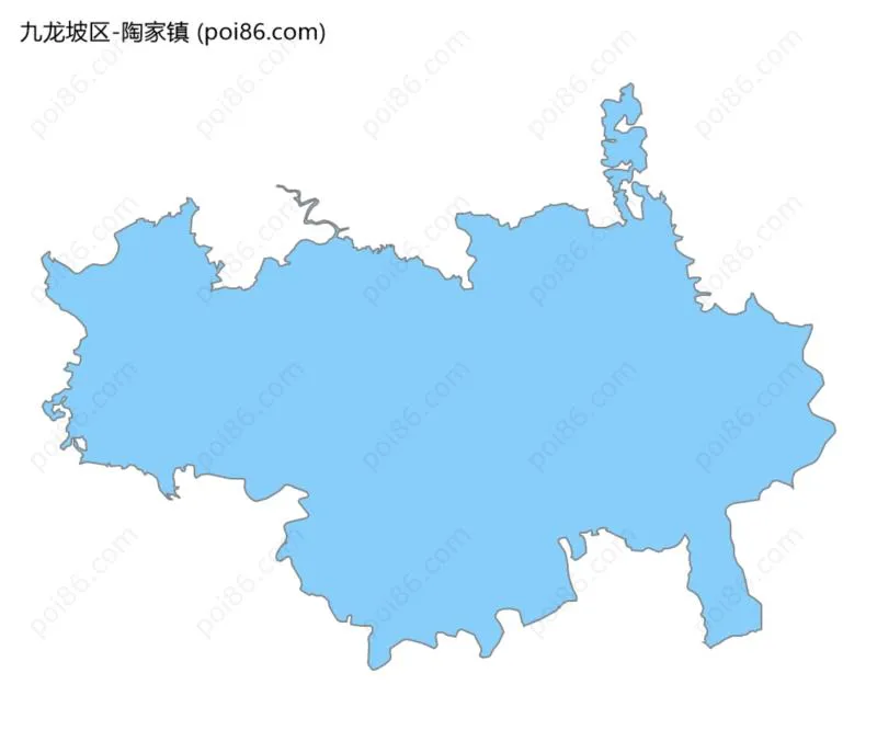 陶家镇边界地图