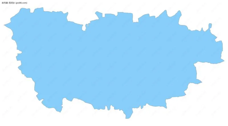 双河乡边界地图