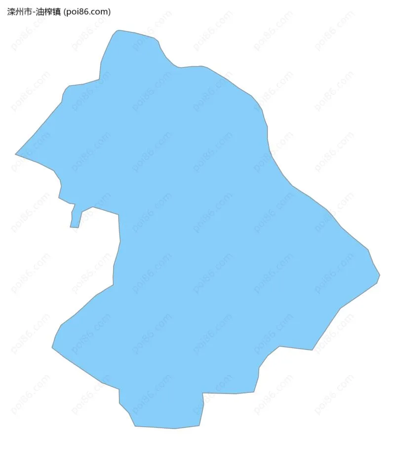 油榨镇边界地图