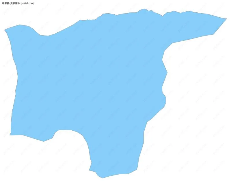 史家寨乡边界地图