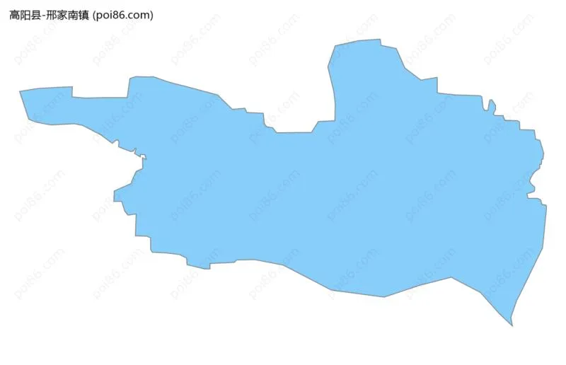 邢家南镇边界地图