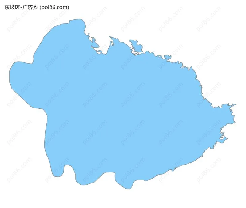 广济乡边界地图