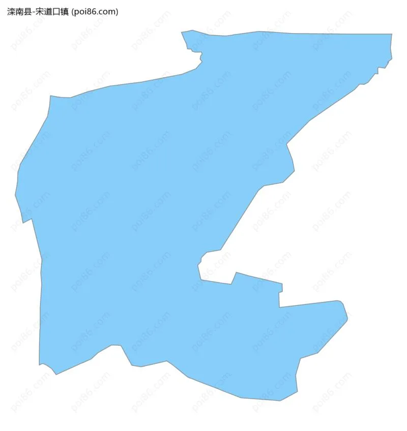 宋道口镇边界地图