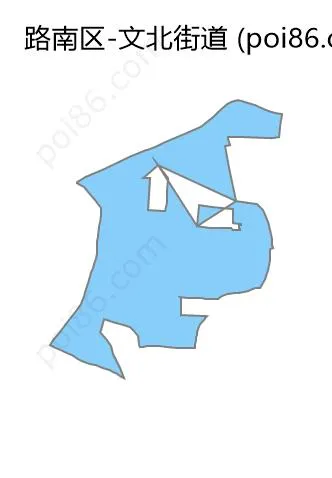文北街道边界地图