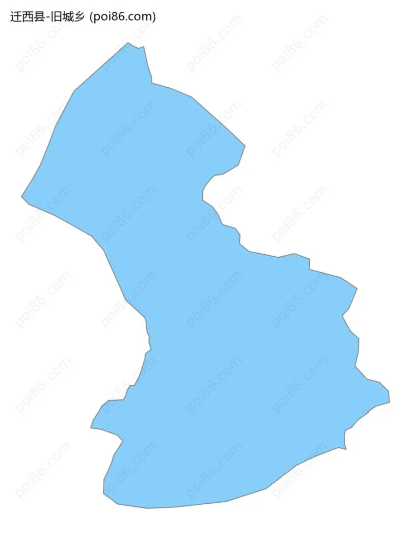 旧城乡边界地图