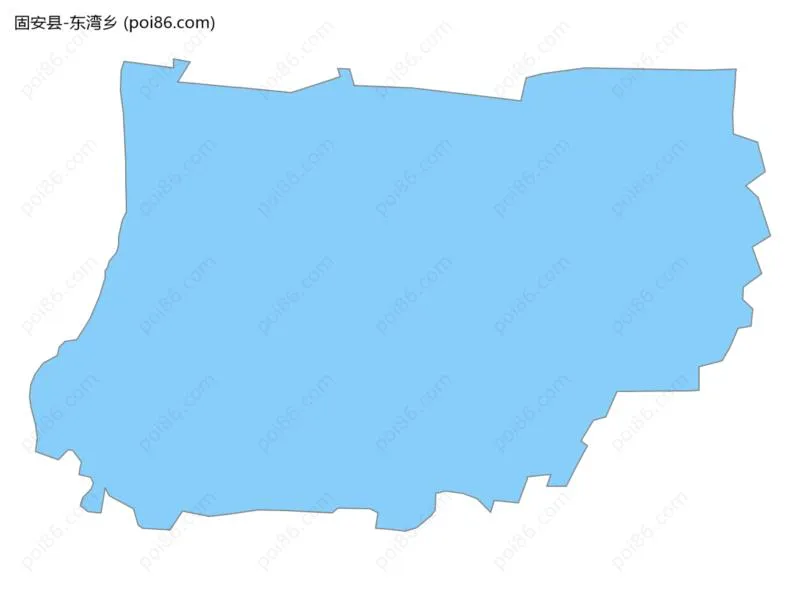 东湾乡边界地图