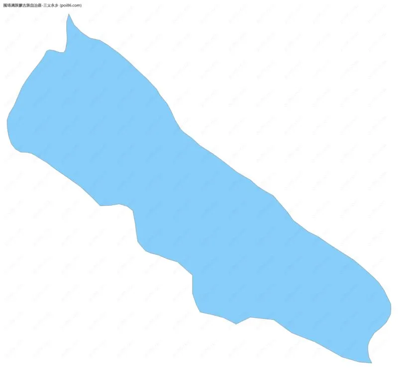 三义永乡边界地图