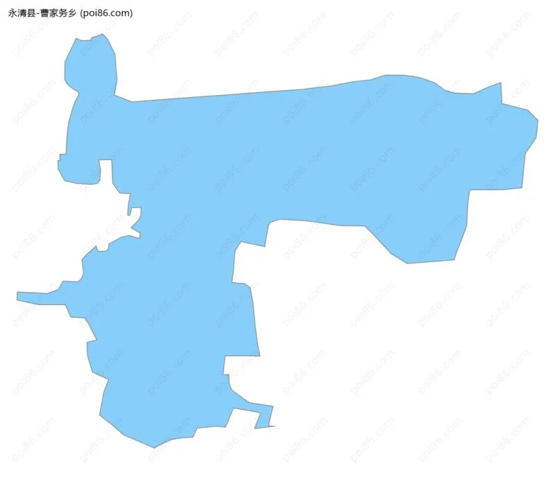 曹家务乡边界地图