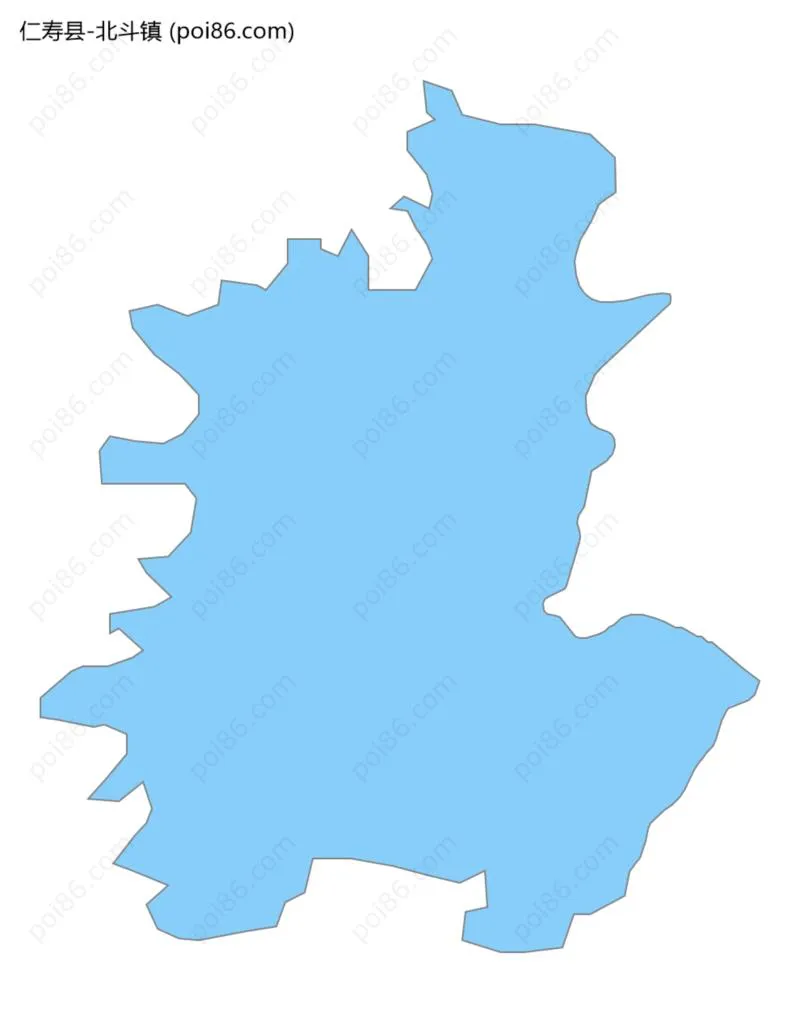 北斗镇边界地图