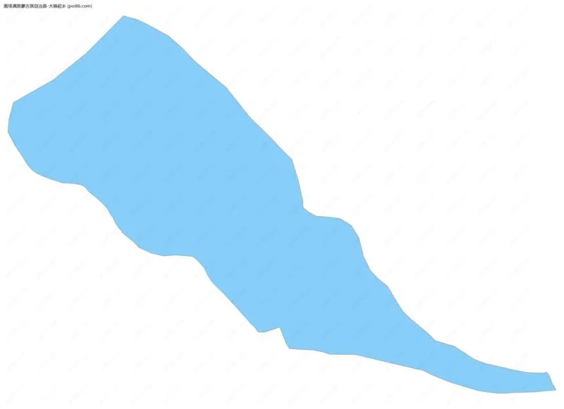 大唤起乡边界地图