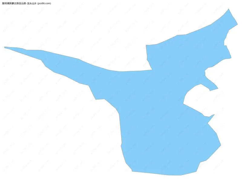 龙头山乡边界地图