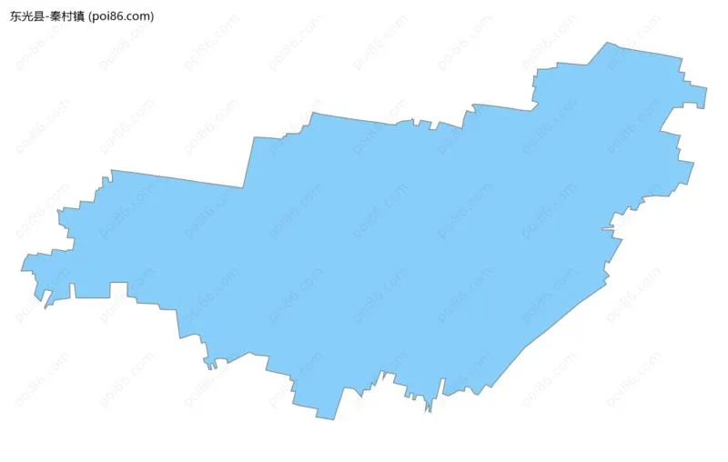 秦村镇边界地图