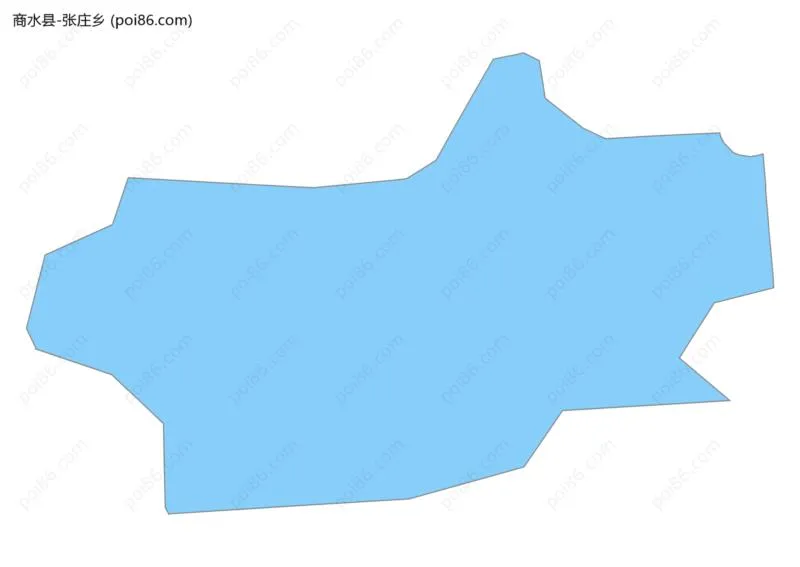 张庄乡边界地图