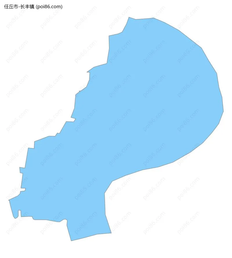 长丰镇边界地图