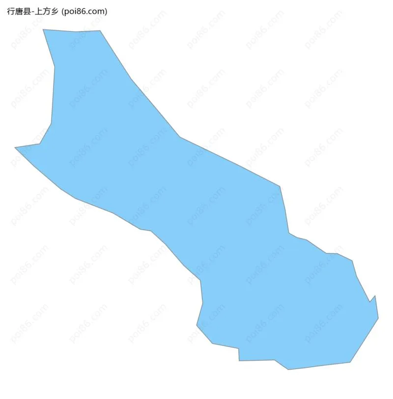 上方乡边界地图