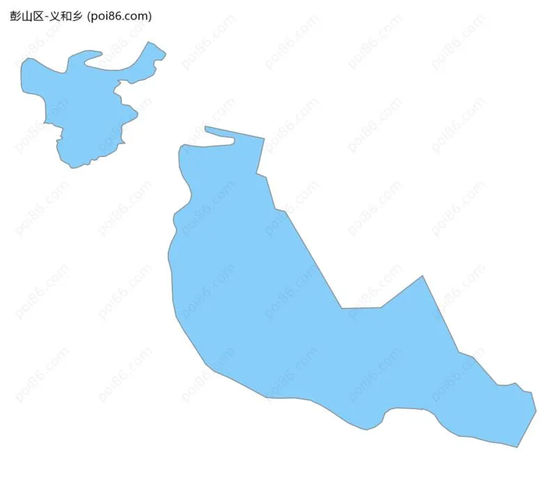 义和乡边界地图