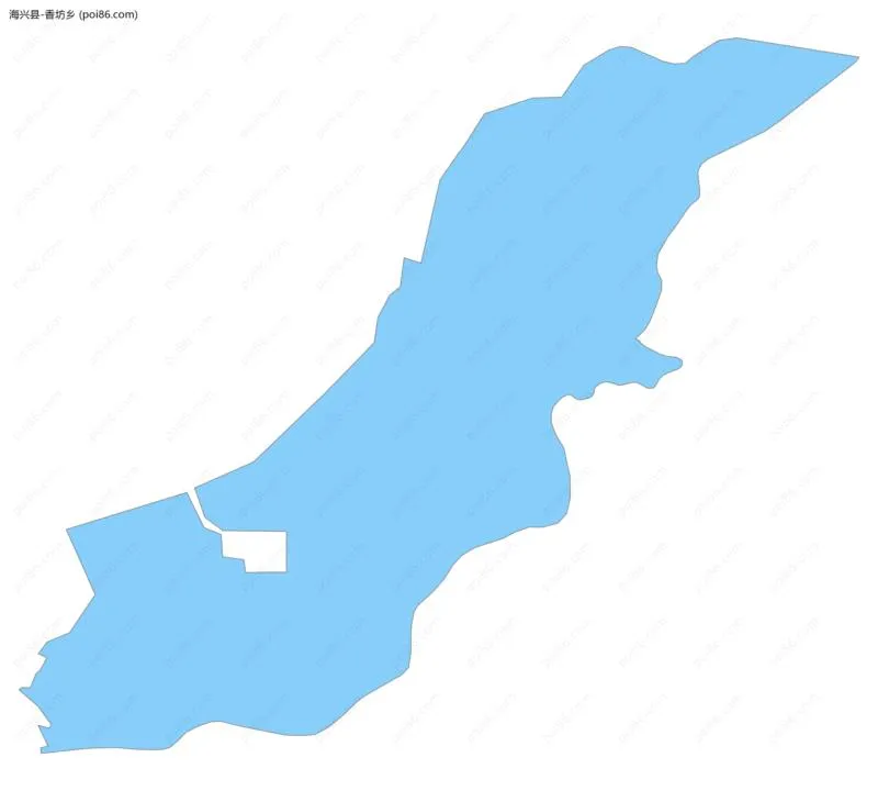 香坊乡边界地图