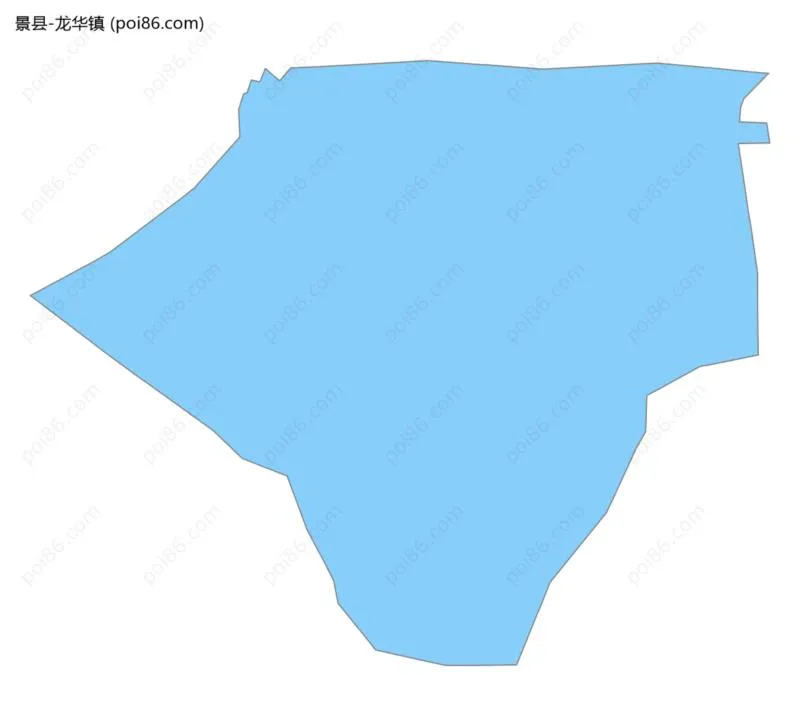 龙华镇边界地图