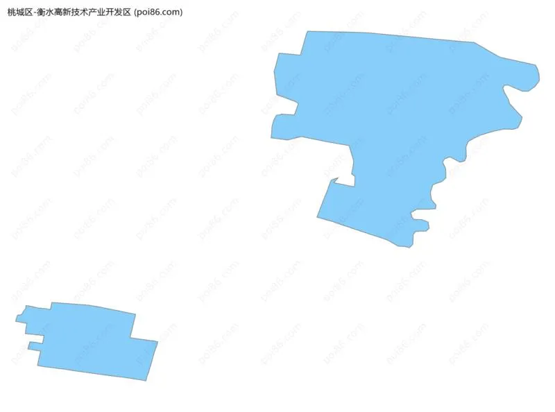 衡水高新技术产业开发区边界地图