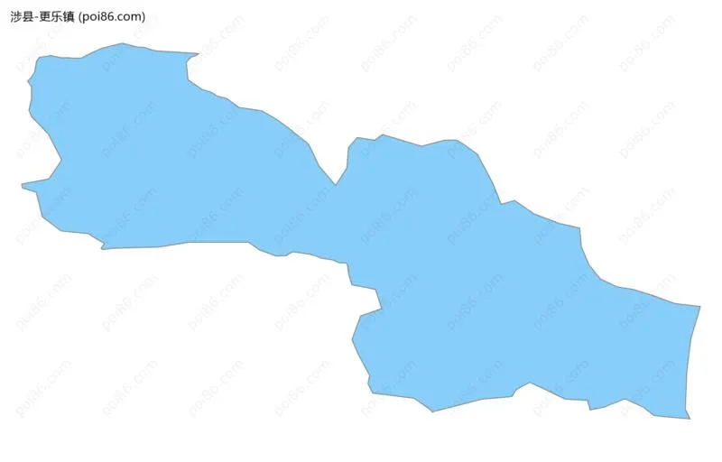更乐镇边界地图