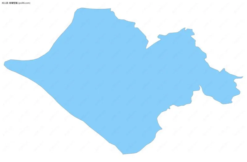 南壕堑镇边界地图