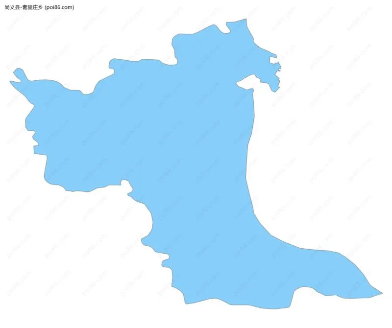 套里庄乡边界地图