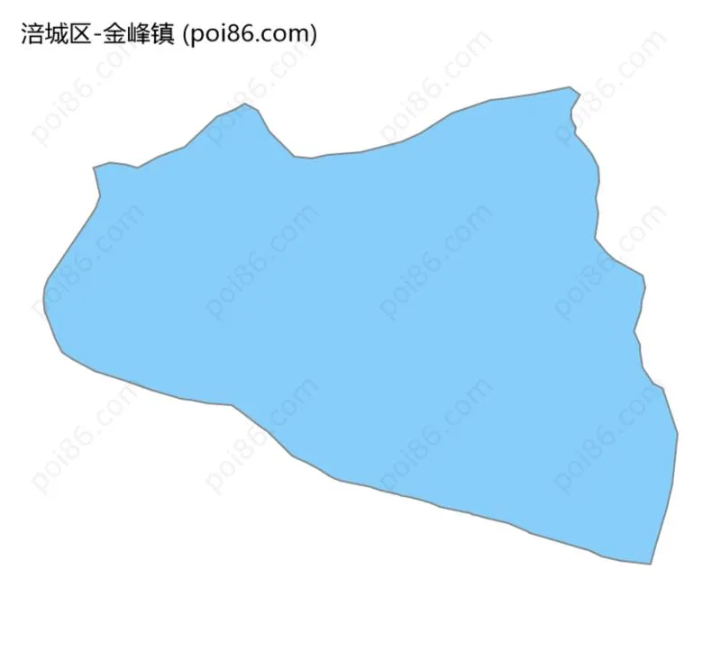 金峰镇边界地图