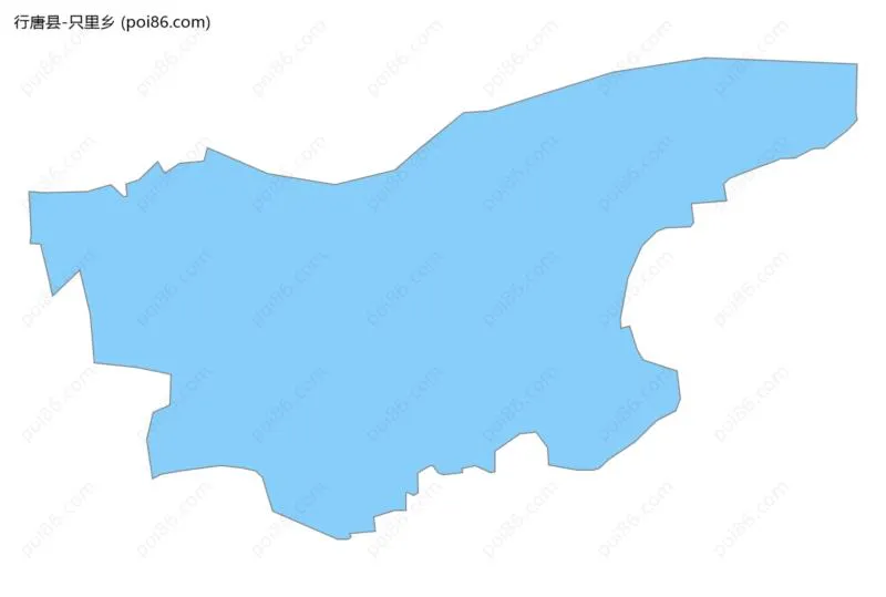 只里乡边界地图