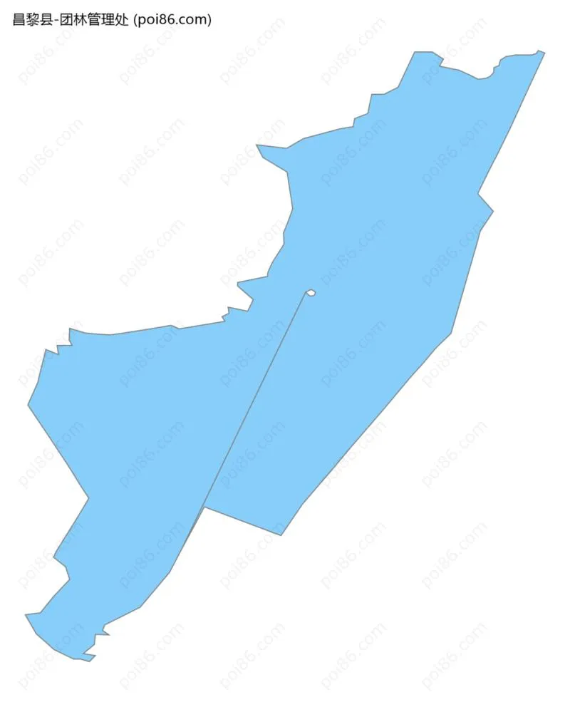 团林管理处边界地图