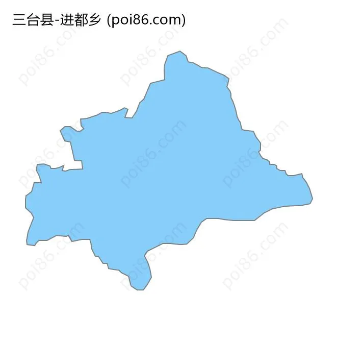 进都乡边界地图