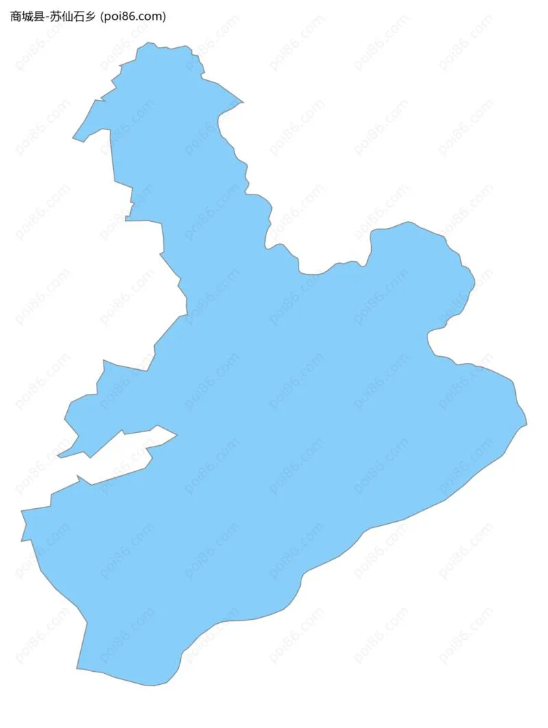 苏仙石乡边界地图