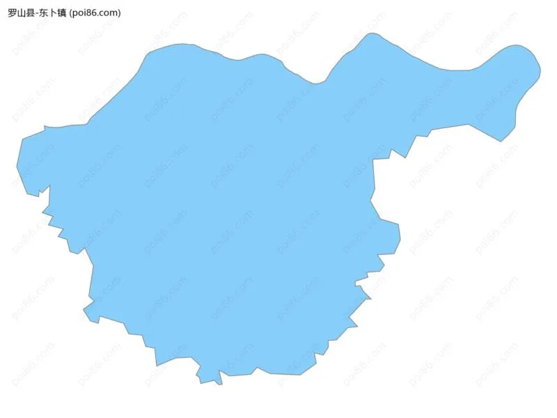 东卜镇边界地图