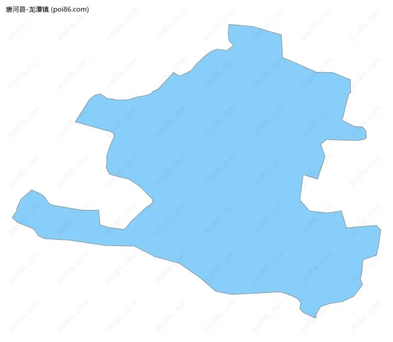 龙潭镇边界地图