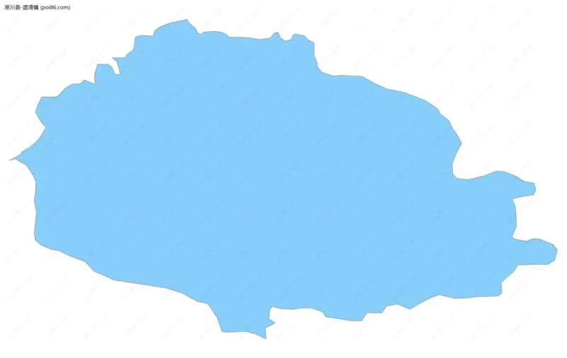 盛湾镇边界地图