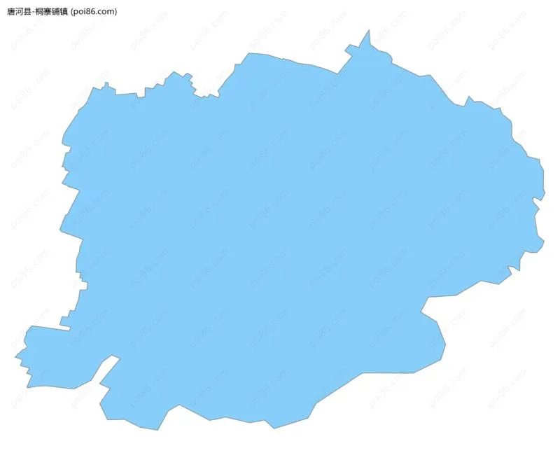 桐寨铺镇边界地图