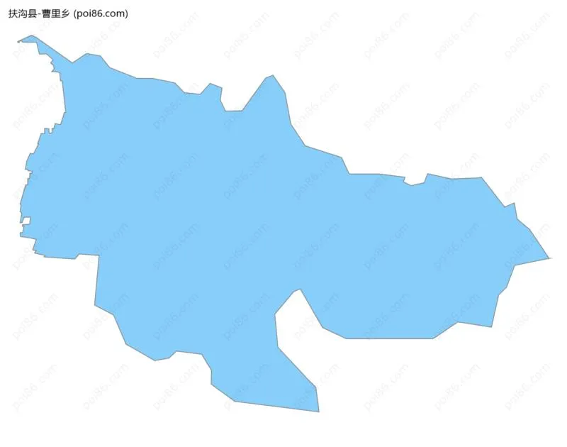 曹里乡边界地图