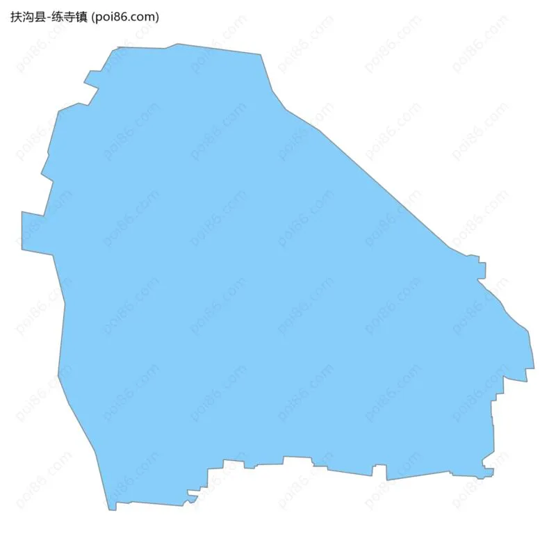 练寺镇边界地图