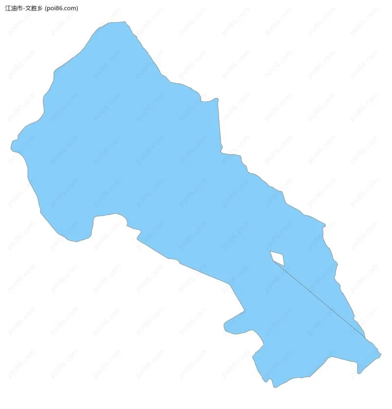 文胜乡边界地图