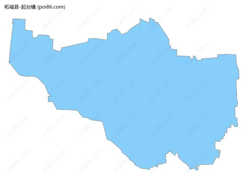 起台镇边界地图