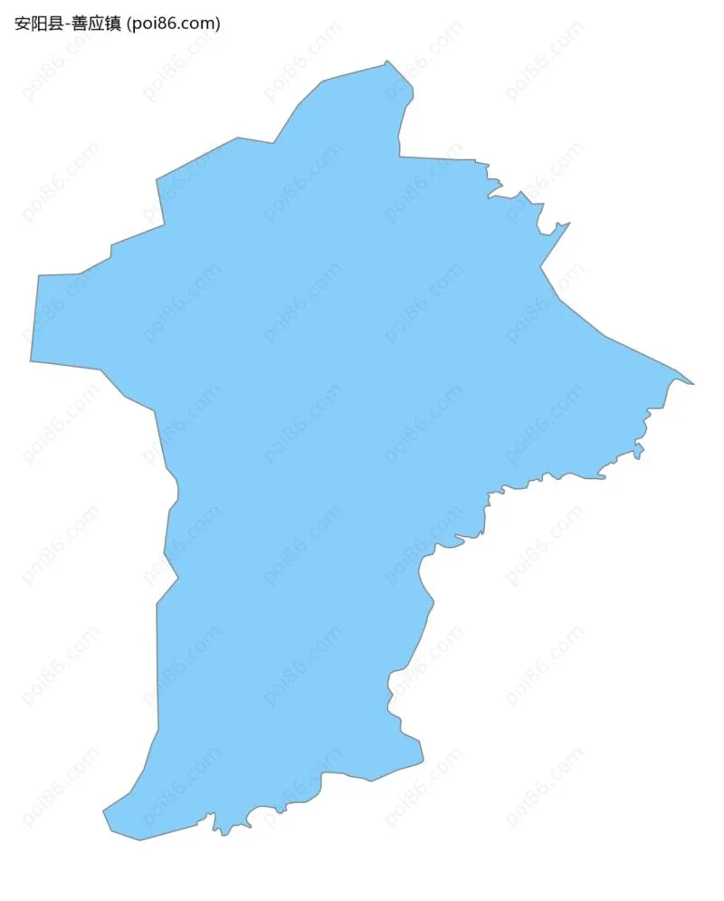 善应镇边界地图