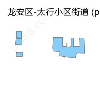 太行小区街道边界地图