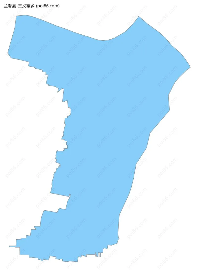 三义寨乡边界地图