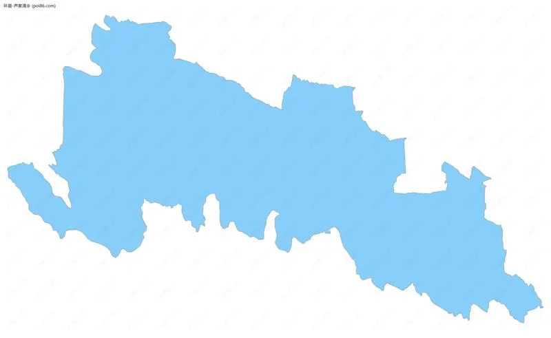 芦家湾乡边界地图