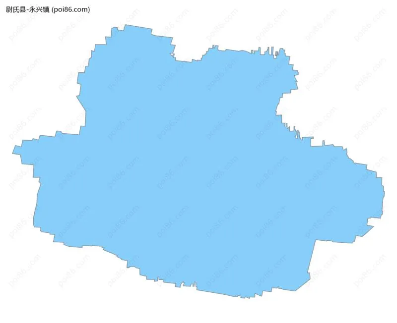 永兴镇边界地图