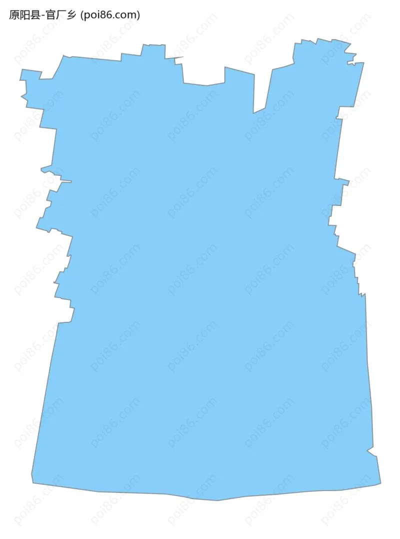 官厂乡边界地图