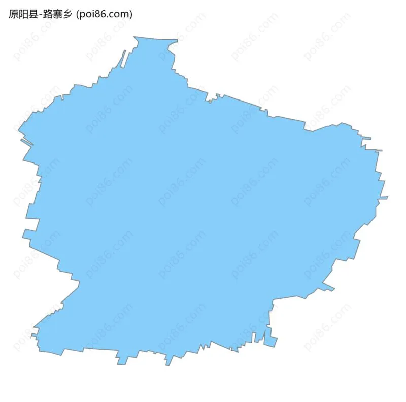 路寨乡边界地图