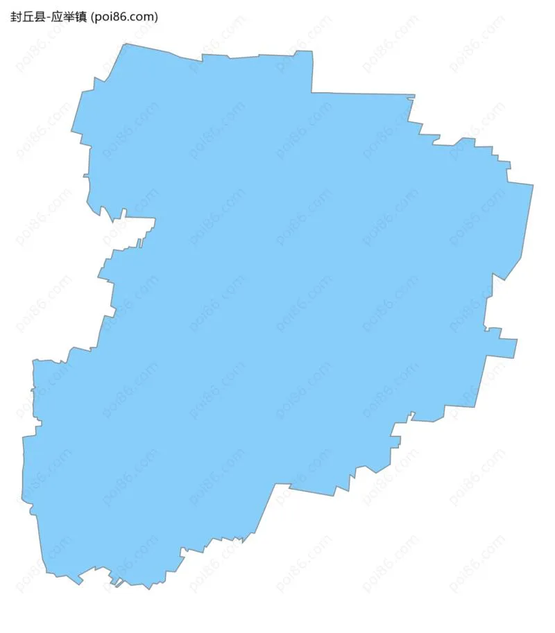 应举镇边界地图